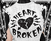 X. Heart  broken