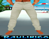 Casual Cream Pants