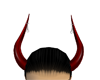 CW red Dragon Horns