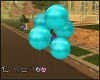 D- Teal Balloons