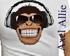 AA Monkee with Headphone