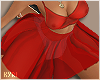 k. break skirt red rll
