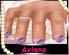 AXL Purple D nails