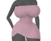 pink shimmer dress