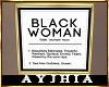 a• Black Woman Art