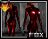 [FX] Red Latex Catsuit