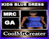 KIDS BLUE DRESS