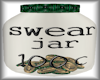 Green / Black Swear Jar