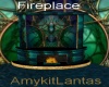 Retro game fireplace