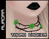 A| Thorn Choker - Green