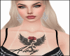Tatto Asas  flor