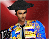 *V5 Torero Blue Suit