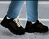 zk black niche sneakers