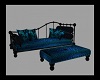 Blue dragon day bed