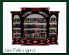 Bookcase Library Red