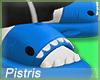 Shark Slippers! - Blue