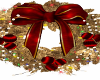Gold Holiday Wreath