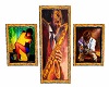 3 Frame Blues Music Art