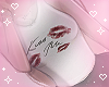 !!! kiss me shirt ♡