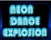 B.F Neon Dance sign