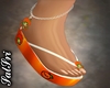 Orange Blossom Sandals