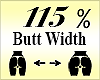 Butt Hip Scaler 115%