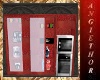 !ABT Red Kitchen Cabinet
