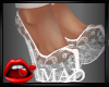 MaD White lace shoes
