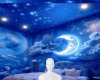 Star moon bedroom bg