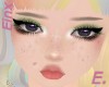 e. freckle head w makeup