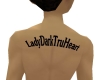 [LZ]  Back Tattoo LDT