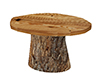 :) Tree Stump Table