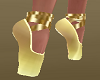 Gold Ballet Slippers