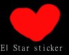 E|Star Sticker