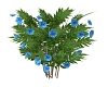 Blue flower bush NP