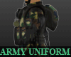 Army Uniform Forest Top