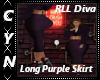RLL Diva Long Purp Skirt