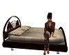 LETTER bed with poses