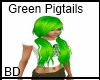 [BD] Green Pigtails