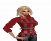 Knit Xmas Sweater Red