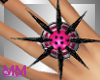 mm spiked pink ring