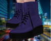 B|Purple Open Boots ✿