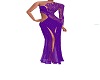 Purple Ball Gown RL