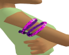 Armband pink/purpl right