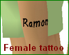 sk} Female arm tattoo L
