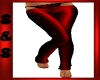 Red PVC Pants