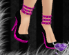 [DH]pink strapped heels