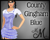 MM~ Country Gingham Blue