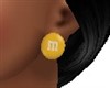 M&M (YELLOW) EARRINGS