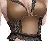 A~ Fawn Lace Corset